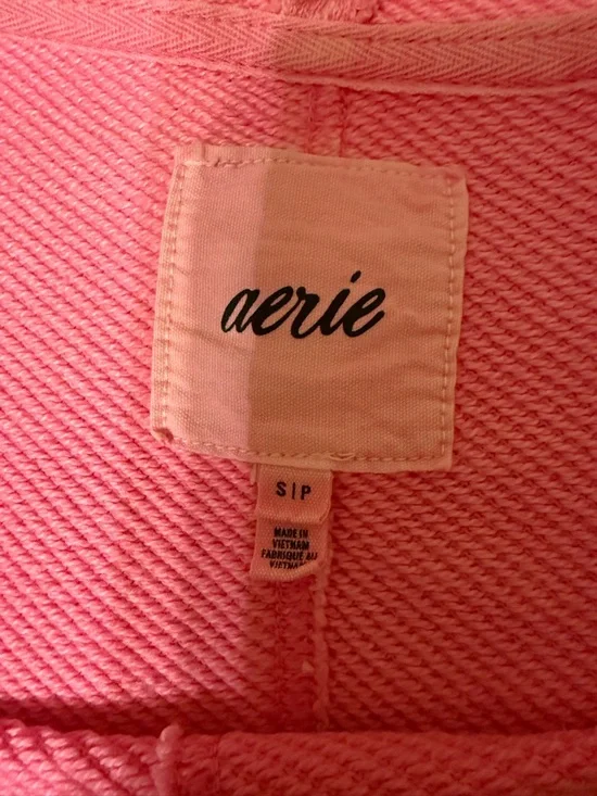 aerie Hot Pink Knit Lounge Shorts - Picture 4 of 4